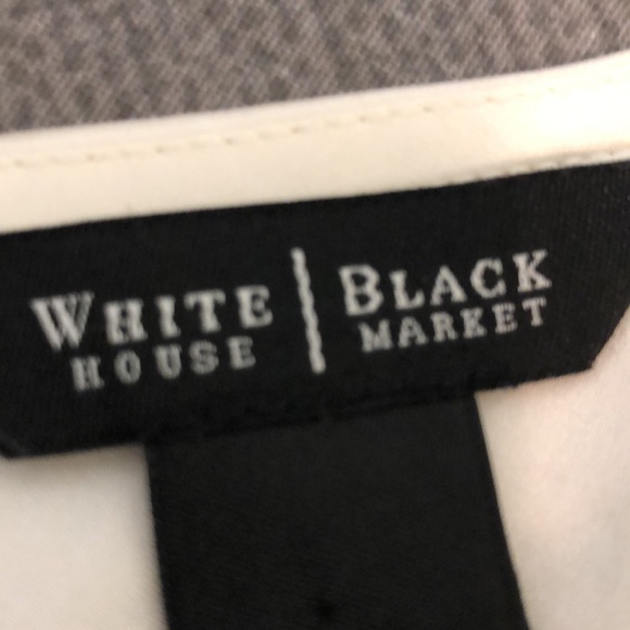 WHBM Cream Satin Ruffle Camisole – S - Picture 4 of 7